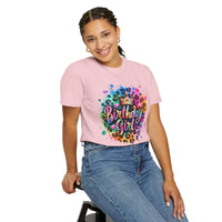 Birthday Girl, Neon Leopard - Comfort Colors | Trendy Women's T-Shirt. Direct to Garment. Printed & Shipped in the USA. Unisex Sizes.