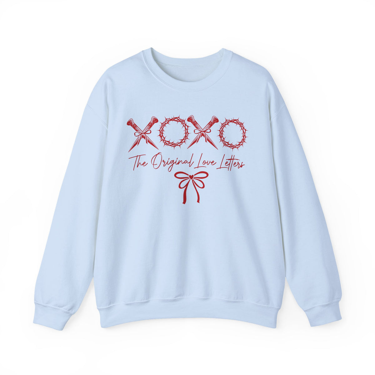 Original Love Letter - Christian Faith – Gildan Heavy Blend | Trendy Women’s Soft Sweatshirt. Direct to Garment. Printed & Shipped in the USA. Unisex Sizes.