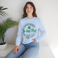Everybody In The Pub Gettin' Tipsy – Gildan Heavy Blend | Trendy Women’s and Men's Soft Sweatshirt. Direct to Garment. Printed & Shipped in the USA. Unisex Sizes.