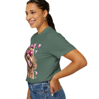 Goldendoodle Love - Comfort Colors | Trendy Women's T-Shirt. Direct to Garment. Printed & Shipped in the USA. Unisex Sizes.