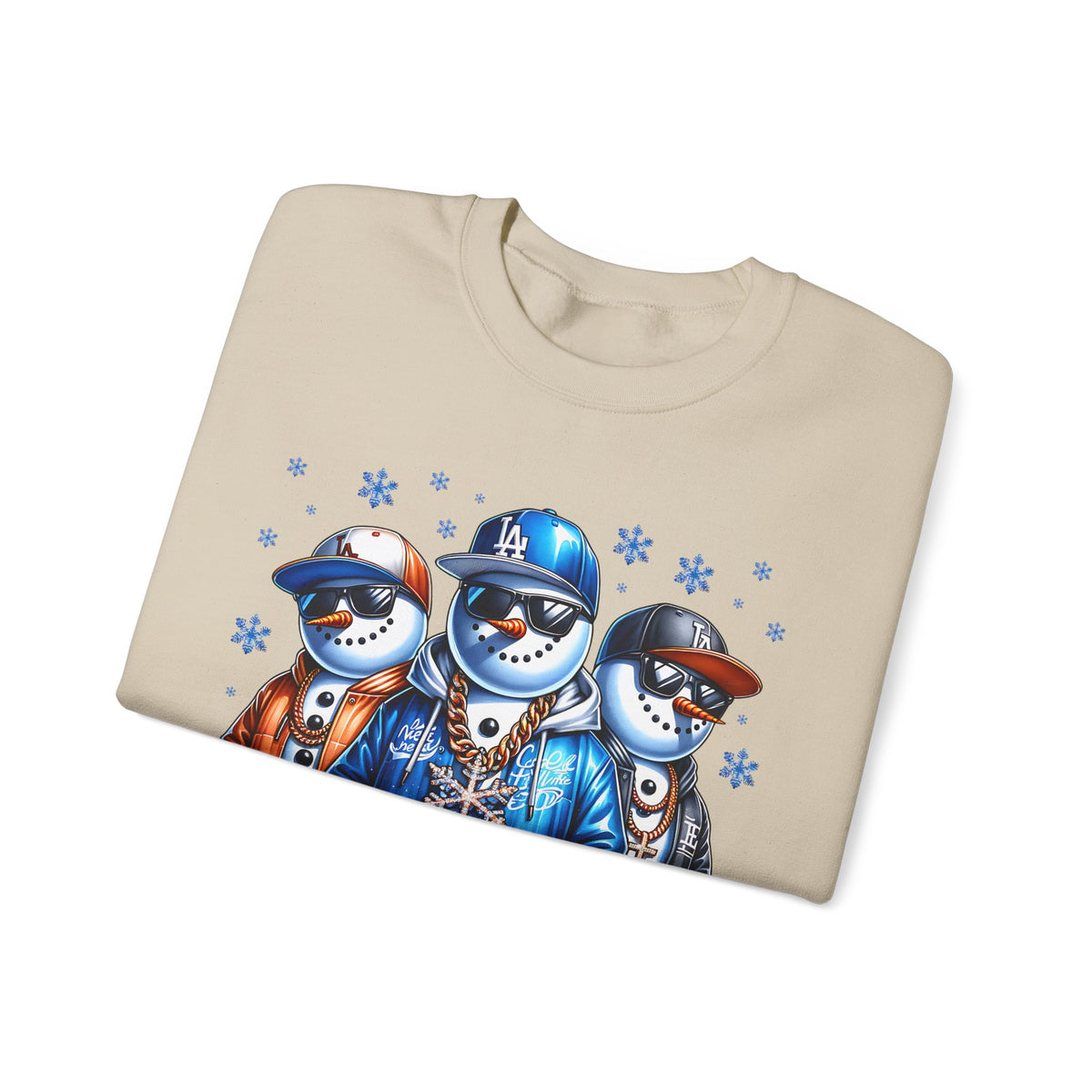 They Not Like Us Snowmen – Gildan Heavy Blend | Trendy Men's and Women’s Soft Sweatshirt. Direct to Garment. Printed & Shipped in the USA. Unisex Sizes.