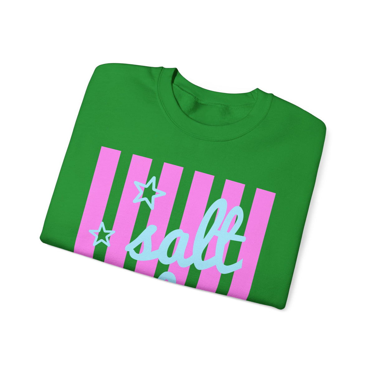 Salt Babe – Gildan Heavy Blend | Trendy Women’s Soft Sweatshirt. Direct to Garment. Printed & Shipped in the USA. Unisex Sizes.