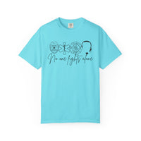 No One Fights Alone, Heroes - Comfort Colors | Trendy Women's and Men's T-Shirt. Direct to Garment. Printed & Shipped in the USA. Unisex Sizes.
