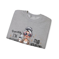 Retired Not Expired, Leopard Funny Grandma – Gildan Heavy Blend | Trendy Women’s Soft Sweatshirt. Direct to Garment. Printed & Shipped in the USA. Unisex Sizes.