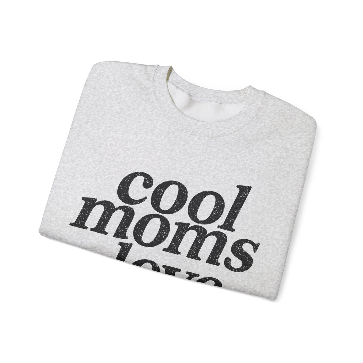 Cool Moms Love Jesus, Vintage – Gildan Heavy Blend | Trendy Women’s Soft Sweatshirt. Direct to Garment. Printed & Shipped in the USA. Unisex Sizes.