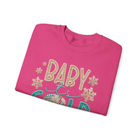 Baby It's Cold Outside Snowman – Gildan Heavy Blend | Trendy Women’s Soft Sweatshirt. Direct to Garment. Printed & Shipped in the USA. Unisex Sizes.