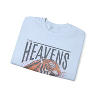 The Heavens Are Roaring, Vintage – Gildan Heavy Blend | Trendy Women’s Soft Sweatshirt. Direct to Garment. Printed & Shipped in the USA. Unisex Sizes.