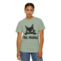 Ew People, Grumpy Cat - Comfort Colors | Funny Unisex T-Shirt. Direct to Garment. Printed & Shipped in the USA. Unisex Sizes.