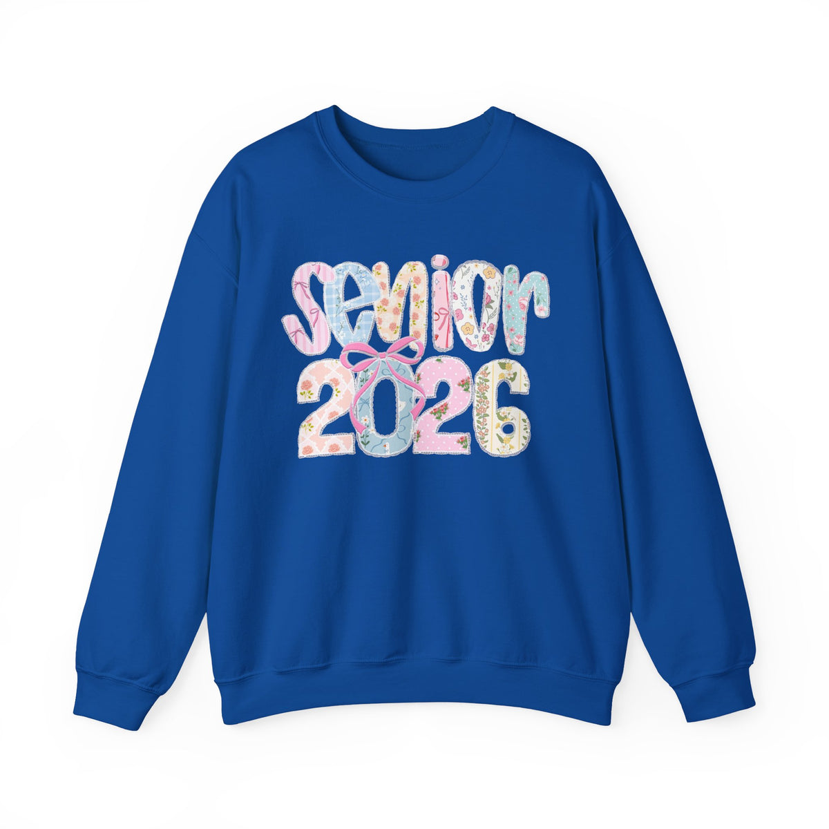Class of 2026 Senior - Pink Coquette Bow – Gildan Heavy Blend | Trendy Women’s Soft Sweatshirt. Direct to Garment. Printed & Shipped in the USA. Unisex Sizes.