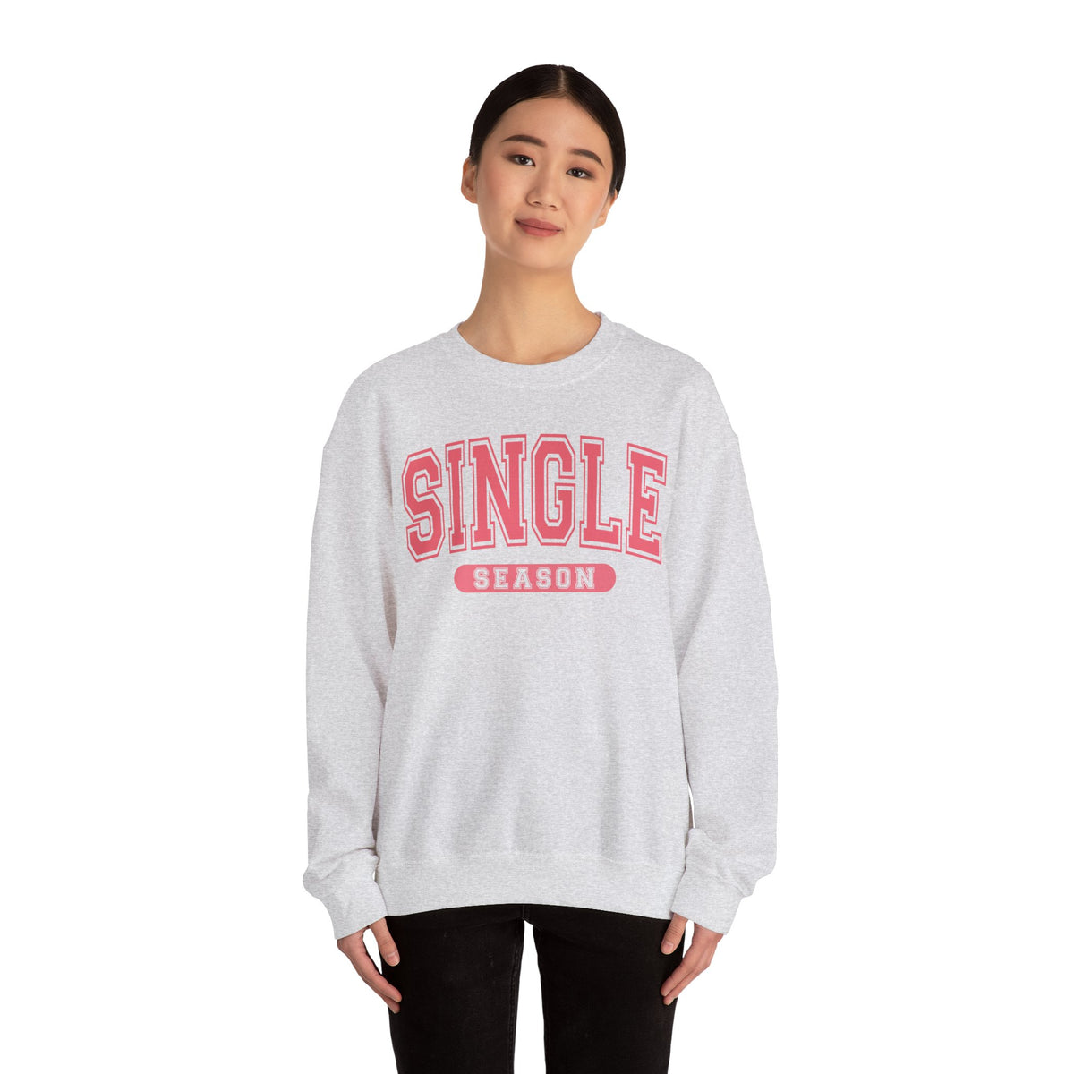 Single Season - Varsity – Gildan Heavy Blend | Trendy Women’s Soft Sweatshirt. Direct to Garment. Printed & Shipped in the USA. Unisex Sizes.