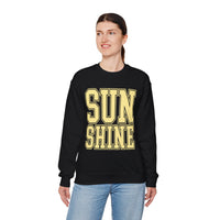Sunshine – Gildan Heavy Blend | Trendy Women’s Soft Sweatshirt. Direct to Garment. Printed & Shipped in the USA. Unisex Sizes.