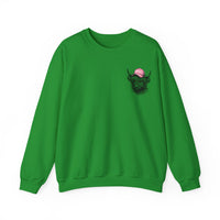 Head Heffa Highland Cow, Front & Back Print – Gildan Heavy Blend | Trendy Women’s Soft Sweatshirt. Direct to Garment. Printed & Shipped in the USA. Unisex Sizes.