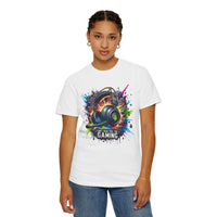 Gaming Headset I Can't Hear You, I'm Gaming - Comfort Colors | Trendy Men's And Women's T-Shirt. Direct to Garment. Printed & Shipped in the USA. Unisex Sizes.
