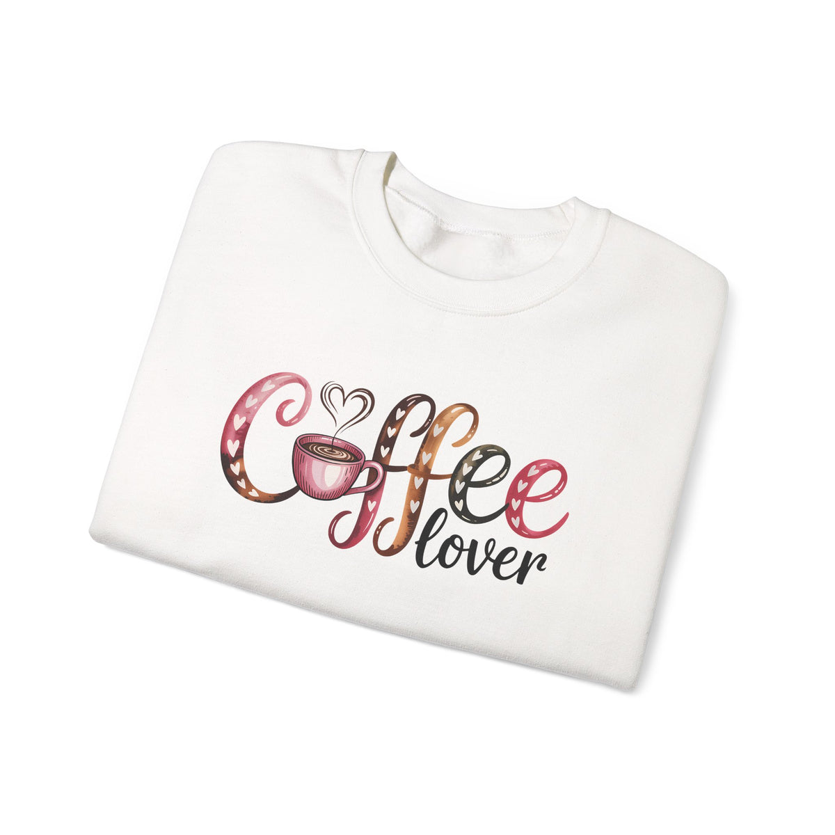 Coffee Lover – Gildan Heavy Blend | Trendy Women’s Soft Sweatshirt. Direct to Garment. Printed & Shipped in the USA. Unisex Sizes.