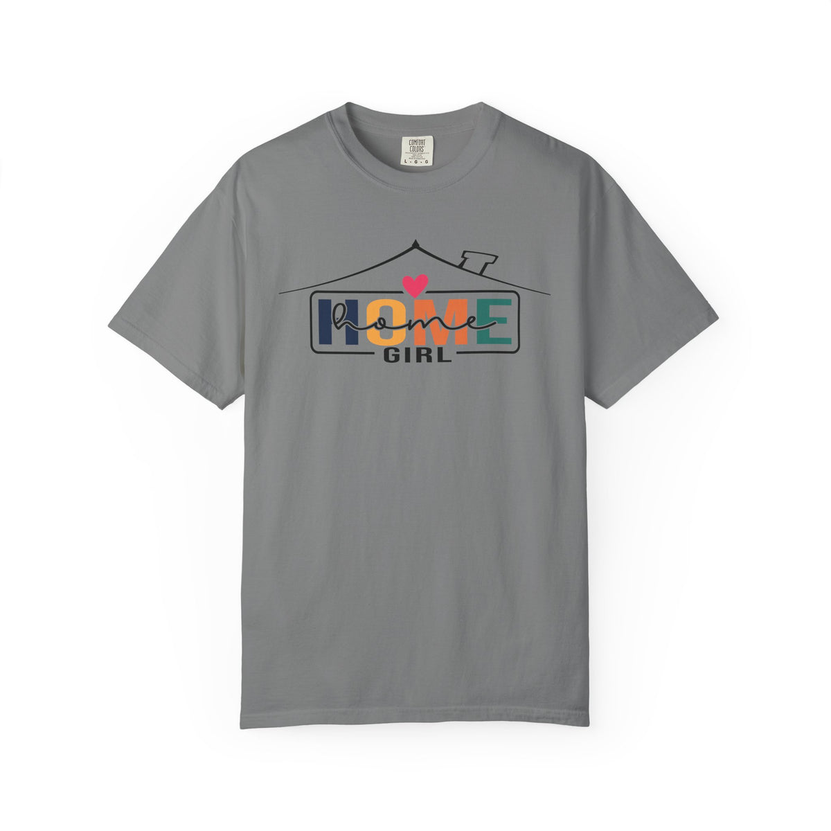 Home Girl - Real Estate Life - Comfort Colors | Trendy Women's T-Shirt. Direct to Garment. Printed & Shipped in the USA. Unisex Sizes.