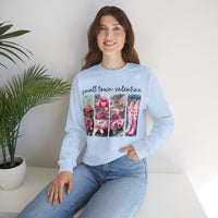 Small Town Valentine – Gildan Heavy Blend | Trendy Women’s Soft Sweatshirt. Direct to Garment. Printed & Shipped in the USA. Unisex Sizes.