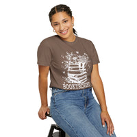 Booktrovert - Comfort Colors | Trendy Women's T-Shirt. Direct to Garment. Printed & Shipped in the USA. Unisex Sizes.