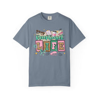 Receptionist Life - Comfort Colors | Trendy Women's T-Shirt. Direct to Garment. Printed & Shipped in the USA. Unisex Sizes.