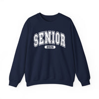 Senior 2026, Varsity – Gildan Heavy Blend | Trendy Women’s and Men's Soft Sweatshirt. Direct to Garment. Printed & Shipped in the USA. Unisex Sizes.