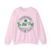 Everybody In The Pub Gettin' Tipsy – Gildan Heavy Blend | Trendy Women’s and Men's Soft Sweatshirt. Direct to Garment. Printed & Shipped in the USA. Unisex Sizes.