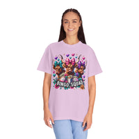 Cute Highland Cows Bingo Squad - Comfort Colors | Trendy Women's T-Shirt. Direct to Garment. Printed & Shipped in the USA. Unisex Sizes.