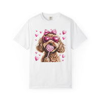 Goldendoodle Love - Comfort Colors | Trendy Women's T-Shirt. Direct to Garment. Printed & Shipped in the USA. Unisex Sizes.