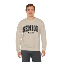 Senior 2026, Varsity – Gildan Heavy Blend | Trendy Women’s and Men's Soft Sweatshirt. Direct to Garment. Printed & Shipped in the USA. Unisex Sizes.