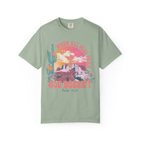 When All Else Fails, God Doesn't - Comfort Colors | Trendy Women's T-Shirt. Direct to Garment. Printed & Shipped in the USA. Unisex Sizes.