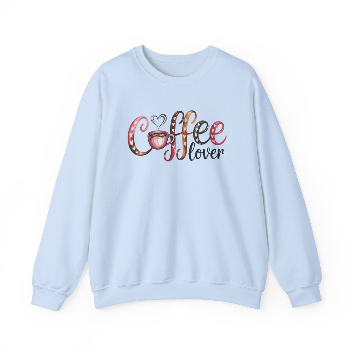 Coffee Lover – Gildan Heavy Blend | Trendy Women’s Soft Sweatshirt. Direct to Garment. Printed & Shipped in the USA. Unisex Sizes.