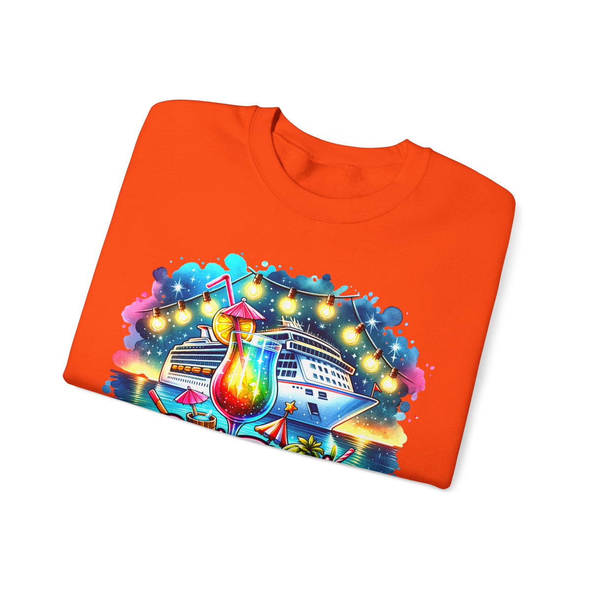 Best Friends Cruise – Gildan Heavy Blend | Trendy Women’s Soft Sweatshirt. Direct to Garment. Printed & Shipped in the USA. Unisex Sizes.