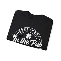 Everybody In The Pub Gettin' Tipsy – Gildan Heavy Blend | Trendy Women’s and Men's Soft Sweatshirt. Direct to Garment. Printed & Shipped in the USA. Unisex Sizes.