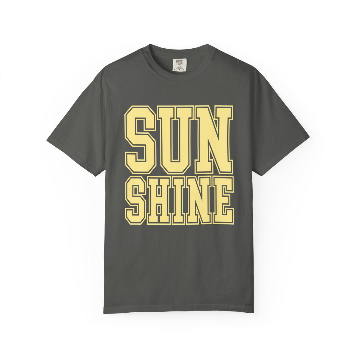 Sunshine - Comfort Colors | Trendy Women's T-Shirt. Direct to Garment. Printed & Shipped in the USA. Unisex Sizes.