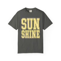 Sunshine - Comfort Colors | Trendy Women's T-Shirt. Direct to Garment. Printed & Shipped in the USA. Unisex Sizes.