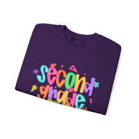 Coquette Second Grade Pencil Bow – Gildan Heavy Blend | Trendy Women’s Soft Sweatshirt. Direct to Garment. Printed & Shipped in the USA. Unisex Sizes.