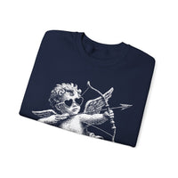 Cupid Baby, Vintage – Gildan Heavy Blend | Trendy Women’s and Men's Soft Sweatshirt. Direct to Garment. Printed & Shipped in the USA. Unisex Sizes.