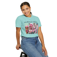 Small Town Valentine - Comfort Colors | Trendy Women's T-Shirt. Direct to Garment. Printed & Shipped in the USA. Unisex Sizes.