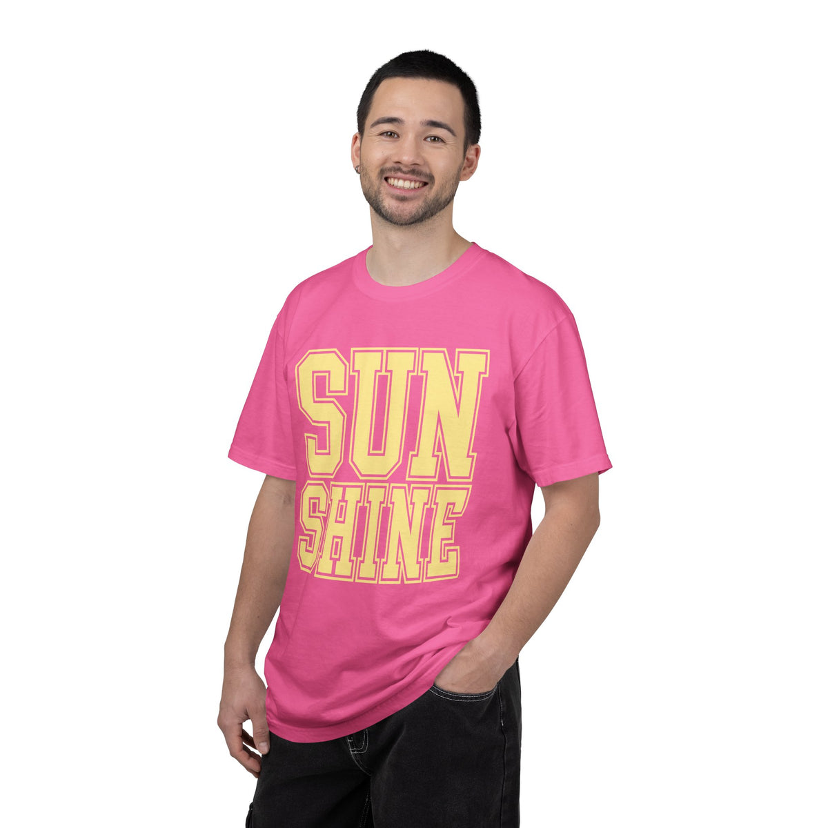 Sunshine - Comfort Colors | Trendy Women's T-Shirt. Direct to Garment. Printed & Shipped in the USA. Unisex Sizes.