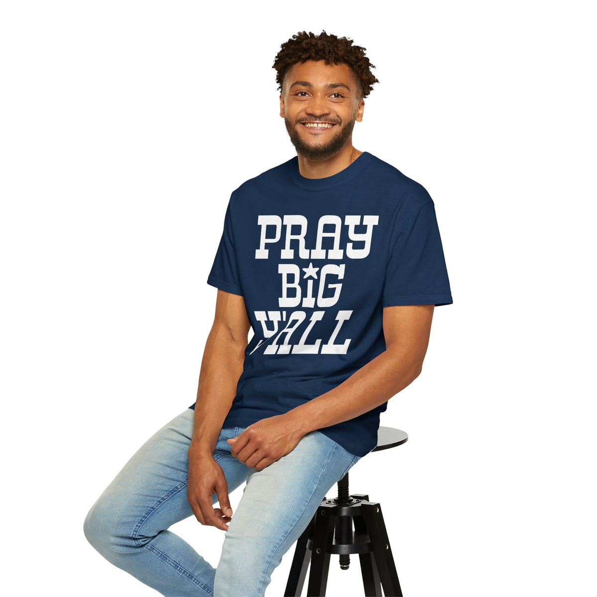 Pray Big Y'all - Comfort Colors | Trendy Women's T-Shirt. Direct to Garment. Printed & Shipped in the USA. Unisex Sizes.