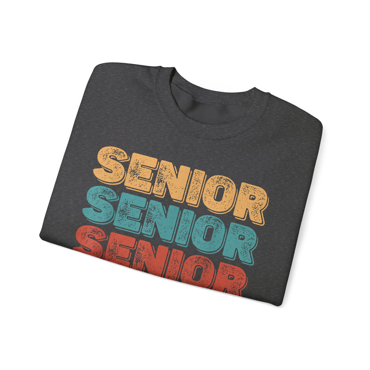Senior Class of 2026 Retro – Gildan Heavy Blend | Trendy Men's and Women’s Soft Sweatshirt. Direct to Garment. Printed & Shipped in the USA. Unisex Sizes.