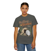 Rolling Stones "Since AD 33" Easter Empty Tomb Christian - Comfort Colors | Trendy Men's and Women's T-Shirt. Direct to Garment. Printed & Shipped in the USA. Unisex Sizes.