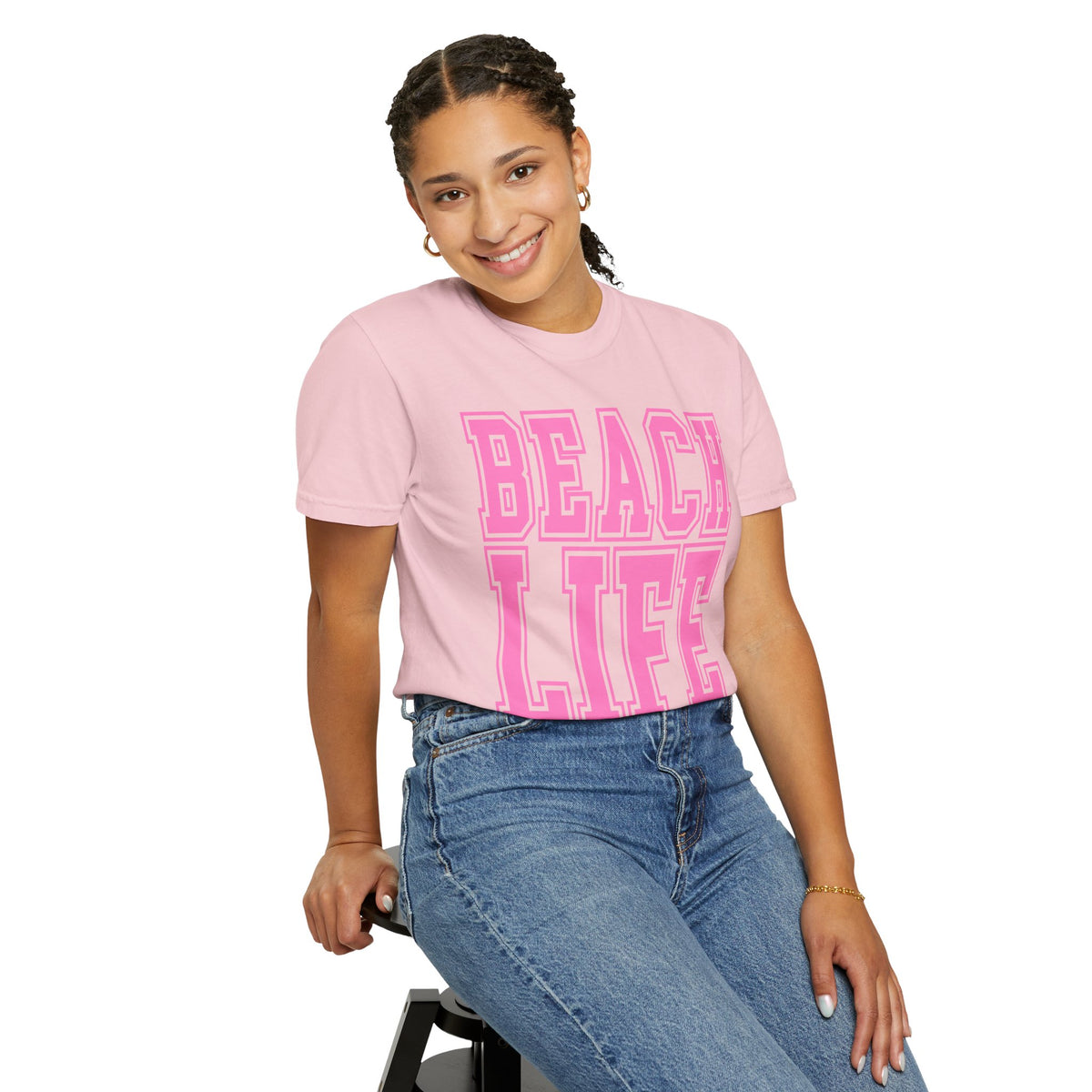 Beach Life - Comfort Colors | Trendy Men's & Women's T-Shirt. Direct to Garment. Printed & Shipped in the USA. Unisex Sizes.