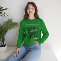 It Was Worth Every Moment | Class of 2026, Graduation – Gildan Heavy Blend | Trendy Women’s and Men's Soft Sweatshirt. Direct to Garment. Printed & Shipped in the USA. Unisex Sizes.