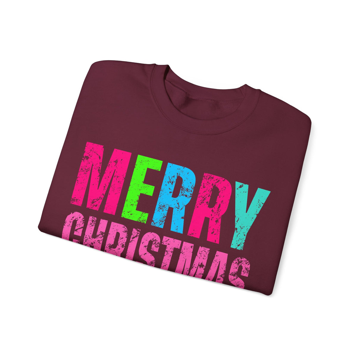 Merry Christmas Ya Filthy Animal – Gildan Heavy Blend | Trendy Women’s Soft Sweatshirt. Direct to Garment. Printed & Shipped in the USA. Unisex Sizes.