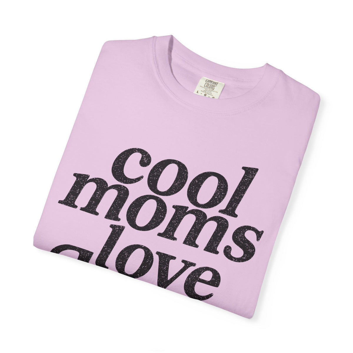 Cool Moms Love Jesus, Vintage - Comfort Colors | Trendy Women's T-Shirt. Direct to Garment. Printed & Shipped in the USA. Unisex Sizes.