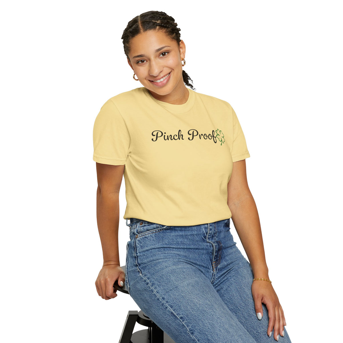 Pinch Proof - Comfort Colors | Trendy Women's and Men's T-Shirt. Direct to Garment. Printed & Shipped in the USA. Unisex Sizes.