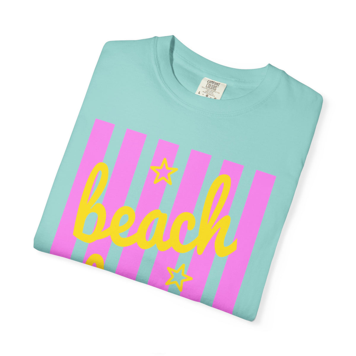 Beach Bum - Comfort Colors | Trendy Men's & Women's T-Shirt. Direct to Garment. Printed & Shipped in the USA. Unisex Sizes.