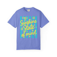 Sunshine State of Mind - Comfort Colors | Trendy Women's T-Shirt. Direct to Garment. Printed & Shipped in the USA. Unisex Sizes.