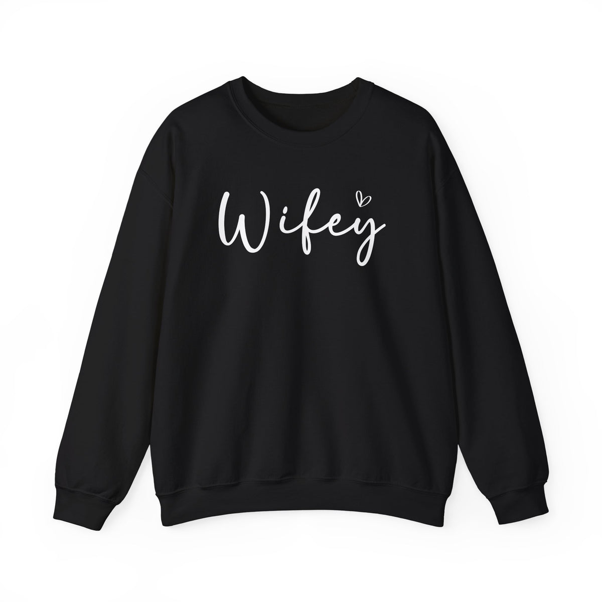 Wifey – Gildan Heavy Blend | Trendy Women’s Soft Sweatshirt. Direct to Garment. Printed & Shipped in the USA. Unisex Sizes.