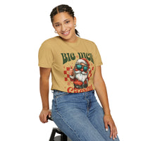 Big Nick Energy - Retro Santa Thumbs Up  - Comfort Colors | Trendy Women's T-Shirt. Direct to Garment. Printed & Shipped in the USA. Unisex Sizes.