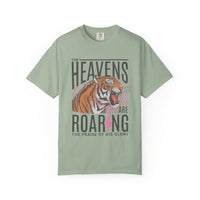 The Heavens Are Roaring, Vintage - Comfort Colors | Trendy Women's T-Shirt. Direct to Garment. Printed & Shipped in the USA. Unisex Sizes.